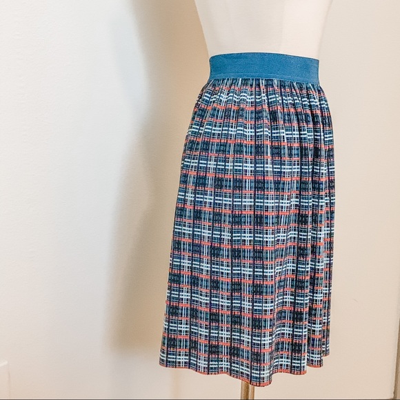 NBW NOISY MAY Fun Plaid Pleated Skirt - Picture 5 of 11
